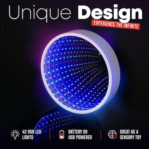 Infinity Spiegel mit RGB-LEDs